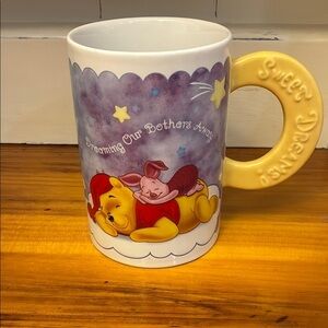 Disney All Bounced Out - Sweet Dreams Handle Mug/Cup Pooh, Piglet & Tigger.